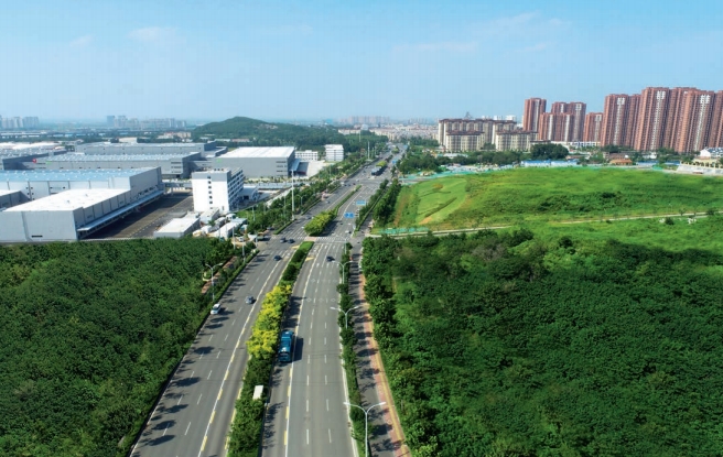 濟(jì)南市鳳岐路道路建設(shè)工程，南起經(jīng)十東路，北至飛躍大道，